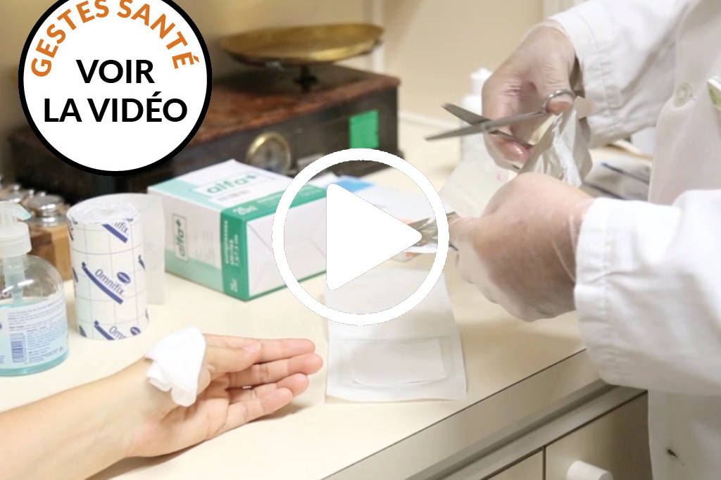 Comment bien faire un pansement à la maison pour une petite plaie ou une légère brûlure