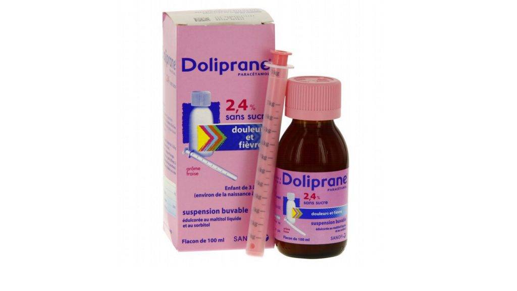 Doliprane pour enfants et p&eacute;tition