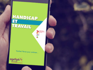 L&rsquo;appli Handicap & travail pour mieux affronter le parcours du combattant