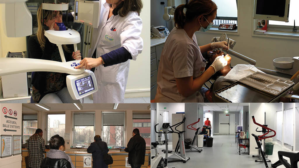 Visite du centre de sant&eacute; CRAMIF &agrave; Paris 19&egrave;me (Stalingrad)