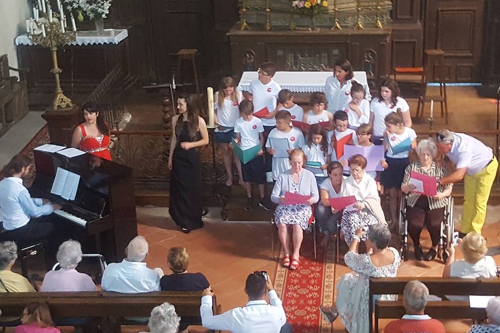 Des malades d’Alzheimer deviennent chanteurs lyriques le temps d'un concert
